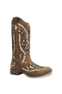 Bota Goyazes Dls Ocre/ Dls Ocre/ Dourado 193226-CF