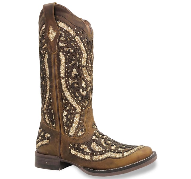 Bota Goyazes Dls Ocre/ Dls Ocre/ Dourado 193226-CF