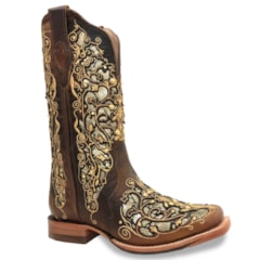 Bota Goyazes Dls Ocre/Dls Ocre/Dourado H193201-CC