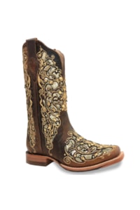 Bota Goyazes Dls Ocre/Dls Ocre/Dourado H193201-CC
