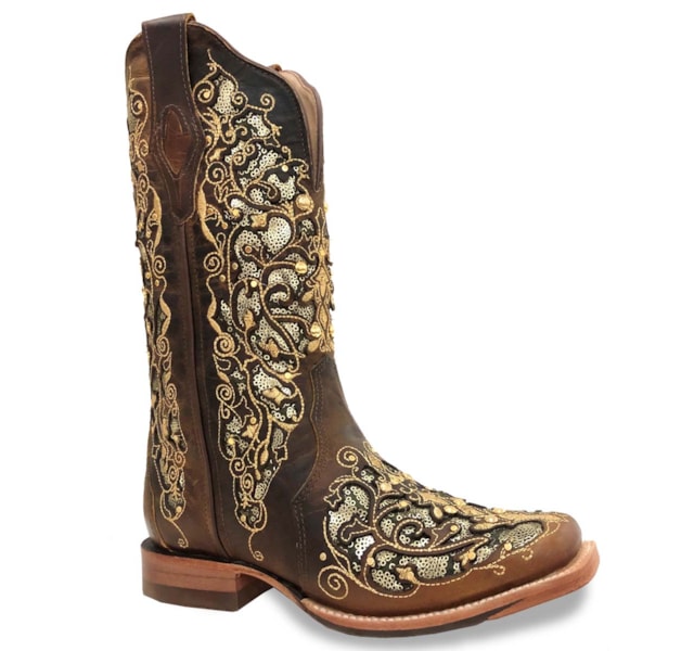 Bota Goyazes Dls Ocre/Dls Ocre/Dourado H193201-CC