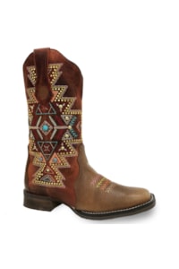 Bota Goyazes Feminina Atlanta Caramelo/Dls Orange H183237-CF