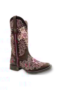 Bota Goyazes Feminina Bufalo Pinhão/Bufalo Pinhão H183234-CF