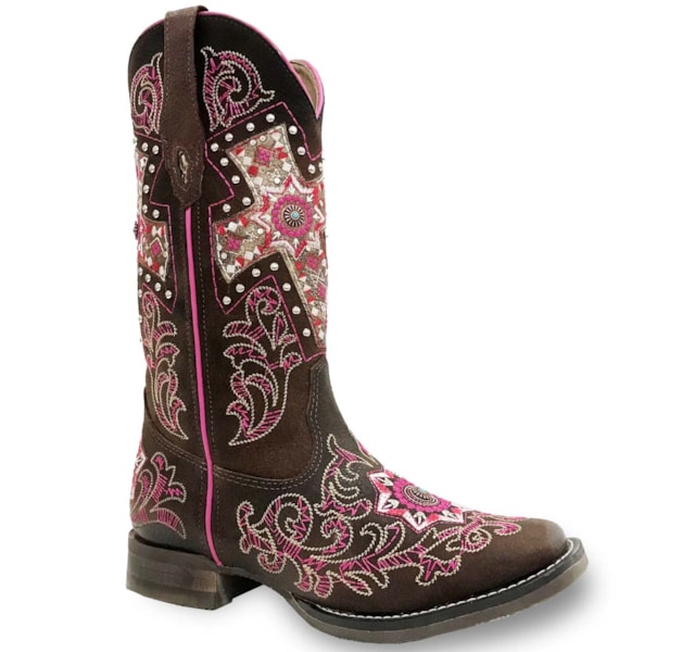 Bota Goyazes Feminina Bufalo Pinhão/Bufalo Pinhão H183234-CF