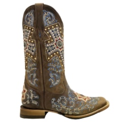 Bota Goyazes Feminina Dls Ocre/Dls Ocre H183234-CC