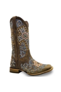 Bota Goyazes Feminina Dls Ocre/Dls Ocre H183234-CC