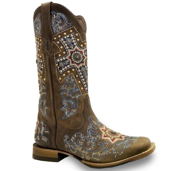 Bota Goyazes Feminina Dls Ocre/Dls Ocre H183234-CC