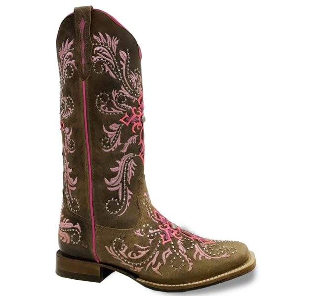 Bota Goyazes Feminina Dls Ocre/Dls Ocre H183240-CC