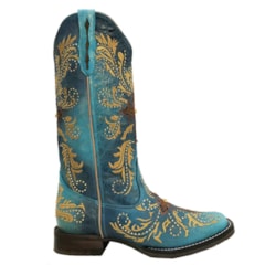 Bota Goyazes Feminina Metal Azul D/Metal Azul D H183240-CF