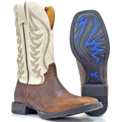 Bota Goyazes Flex Dlls Tab/Austin Off White 231505-CF