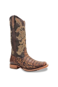 Bota Goyazes Jacaré Old Havana/Dls Café H193203-JC