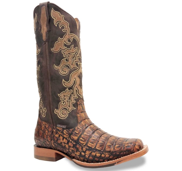 Bota Goyazes Jacaré Old Havana/Dls Café H193203-JC