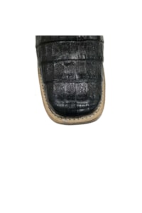 Bota Goyazes Jacaré Preto/ Pit Stop Preto H183235-JC