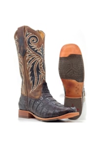 Bota Goyazes Jacaré Rabo Café/Dlls Furtacor 253204-JC