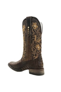 Bota Goyazes Jacaré Tab/ Bufalino Havana H173204-JF