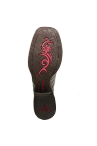 Bota Goyazes Jacaré Tab/ Bufalino Havana H173204-JF