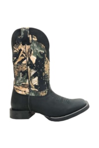 Bota Goyazes Malb Preto/Lona Camuflado H193013-CF