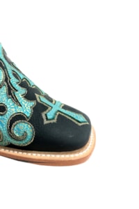 Bota Goyazes Malb Preto/Malb Preto/Azul H193203-CC