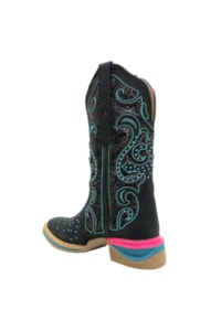 Bota Goyazes Malb Preto/Malb Preto/Azul H193207-CJ