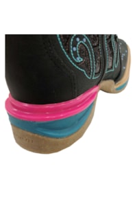 Bota Goyazes Malb Preto/Malb Preto/Azul H193207-CJ