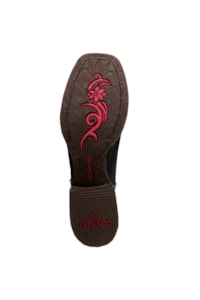 Bota Goyazes Malb Preto/Malb Preto/Dourado H193211-CF