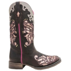 Bota Goyazes Mustang Café/ Mustang Café/ Rosê 193223-CF