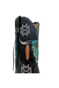 Bota Goyazes Mustang Preto/Mustang Preto 203260-CF