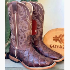 Bota Goyazes Pirarucu Café 194807-PC