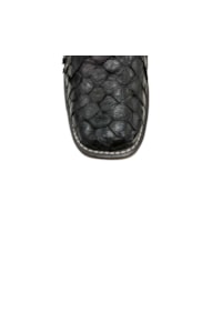 Bota Goyazes Pirarucu Preto/Preto Bordado H193209-PF