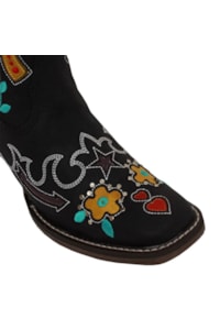 Bota Goyazes Pit Stop Preto/ Pit Stop Preto 193225-CF