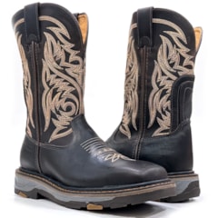 Bota Goyazes Work Mustang Café 217401-CK