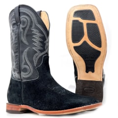 Bota Jácomo Avesso Preto/Napa Preto 3241/RXDQP