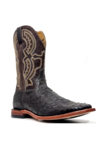 Bota Jácomo Avestruz Cheio Café/Fossil Oil Café 40052/RXDQ