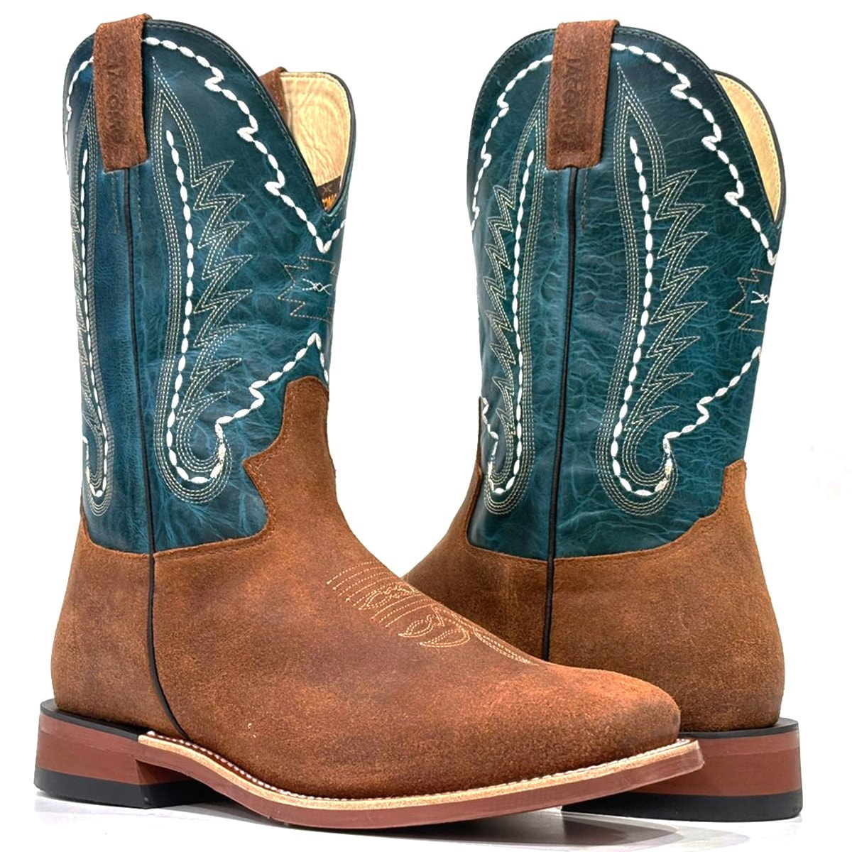Bota Jácomo Destroyer Whisky/Fossil Turquesa 40141/DRBT | Cris & Cia