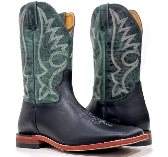 Bota Jácomo Fossil Oil Preto/Fossil Verde 40011/RXDQ