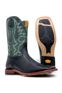 Bota Jácomo Fossil Oil Preto/Fossil Verde 40011/RXDQ
