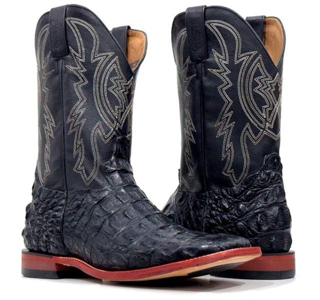Bota Jácomo Jacaré Costa Preto/Napa Preto 40002/RXDQ