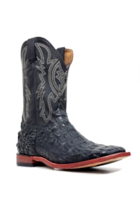 Bota Jácomo Jacaré Costa Preto/Napa Preto 40002/RXDQ
