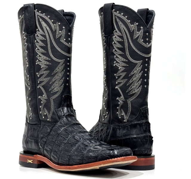 Bota Jácomo Jacaré Preto/Napa Preto 60112/XFR