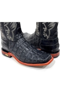 Bota Jácomo Jacaré Preto/Napa Preto 60112/XFR