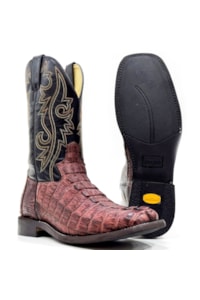 Bota Jácomo Jacaré Rabo Almondega/Napa Preto 3132/BGDQ