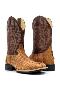 Bota Jácomo Jacaré Rabo Conhaque/Fossil Buf Saar 3132/UM