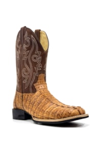 Bota Jácomo Jacaré Rabo Conhaque/Fossil Buf Saar 3132/UM