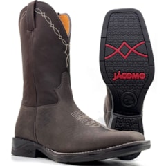 Bota Jácomo Mamute Oil Dark Brown/Mustang Dark Brown 4004/FXD