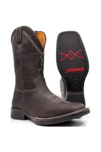 Bota Jácomo Mamute Oil Dark Brown/Mustang Dark Brown 4004/FXD