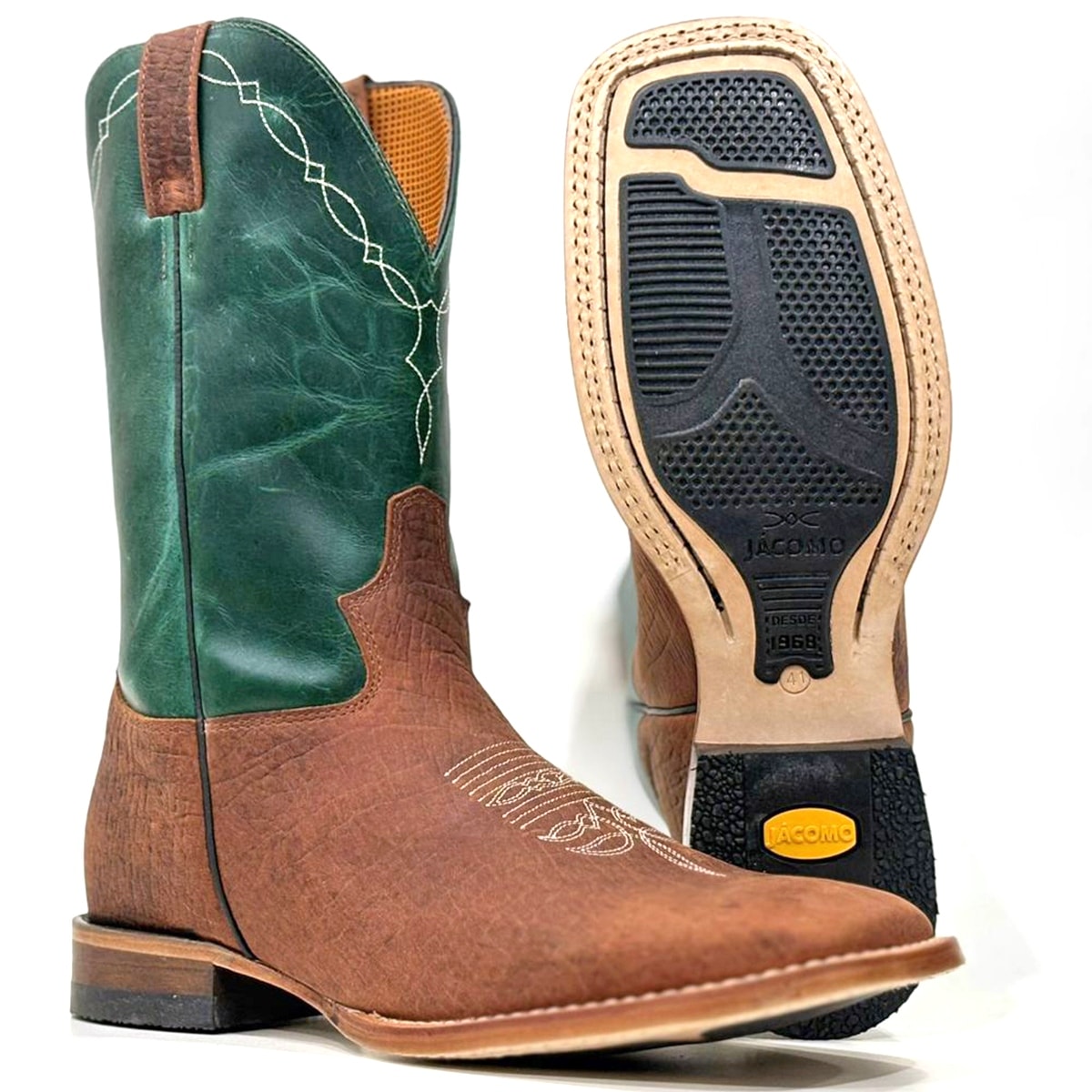 Bota Jácomo Mamute Oil Sella/Fossil Verde 4004/BTRX | Cris & Cia
