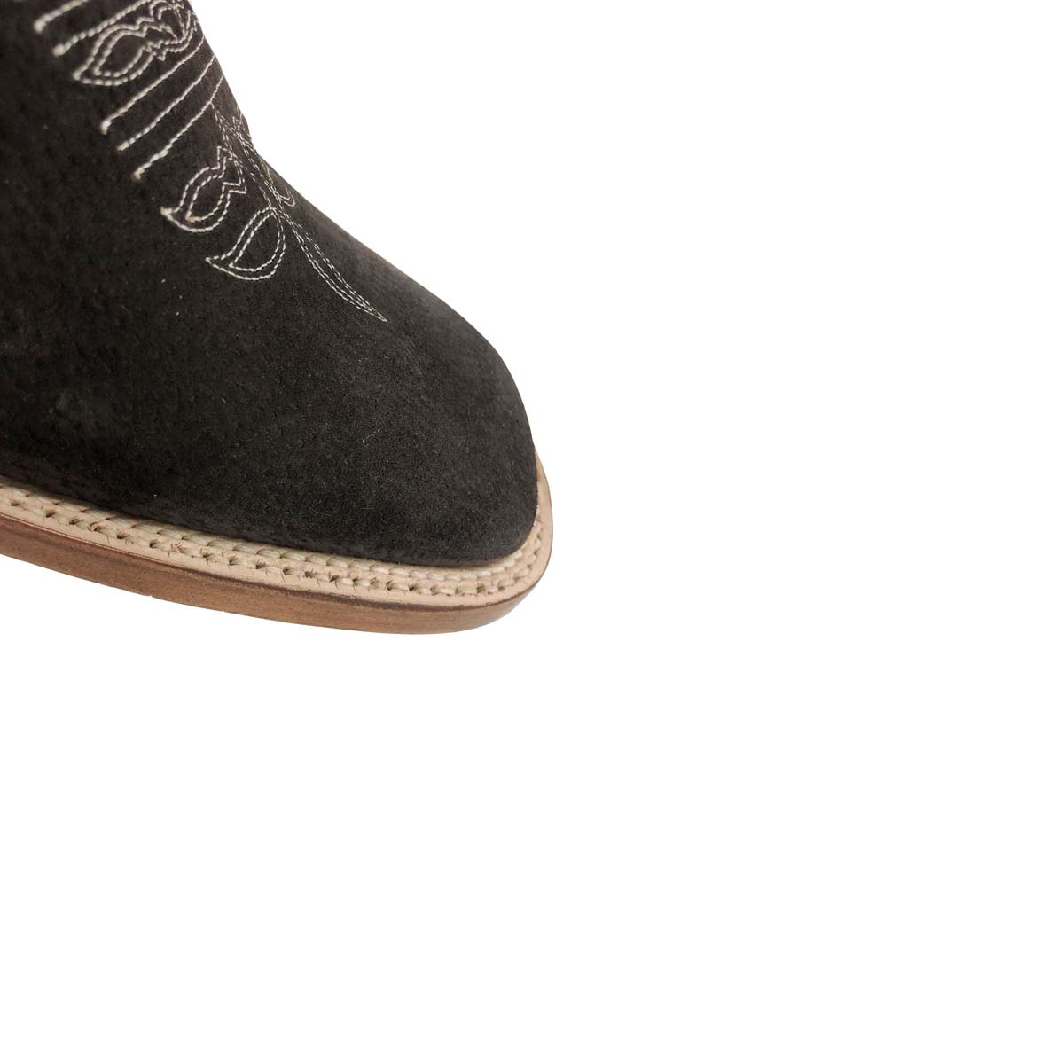 botina couro de porco