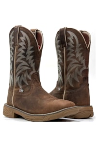 Bota Justin Importada Marrom Nogueira SE7400