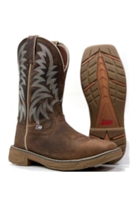 Bota Justin Importada Marrom Nogueira SE7400