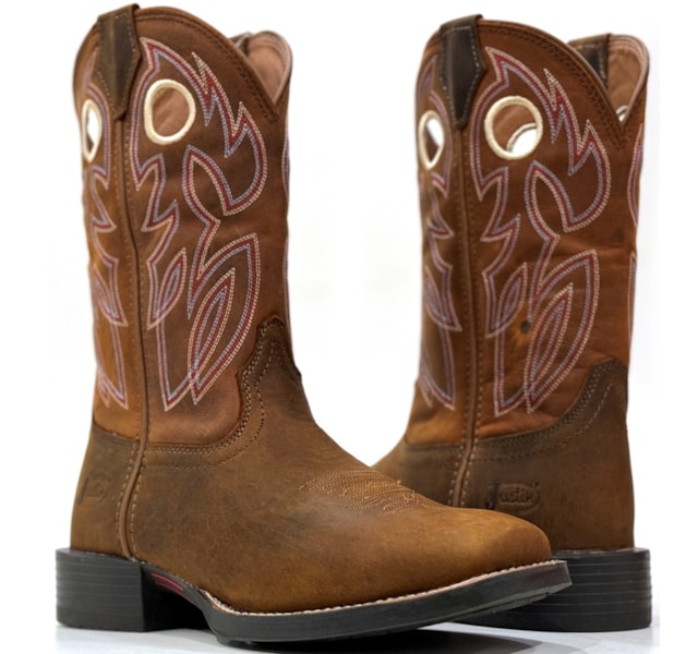 Bota Justin Importada Noz Pecan/Bronze  SE7523